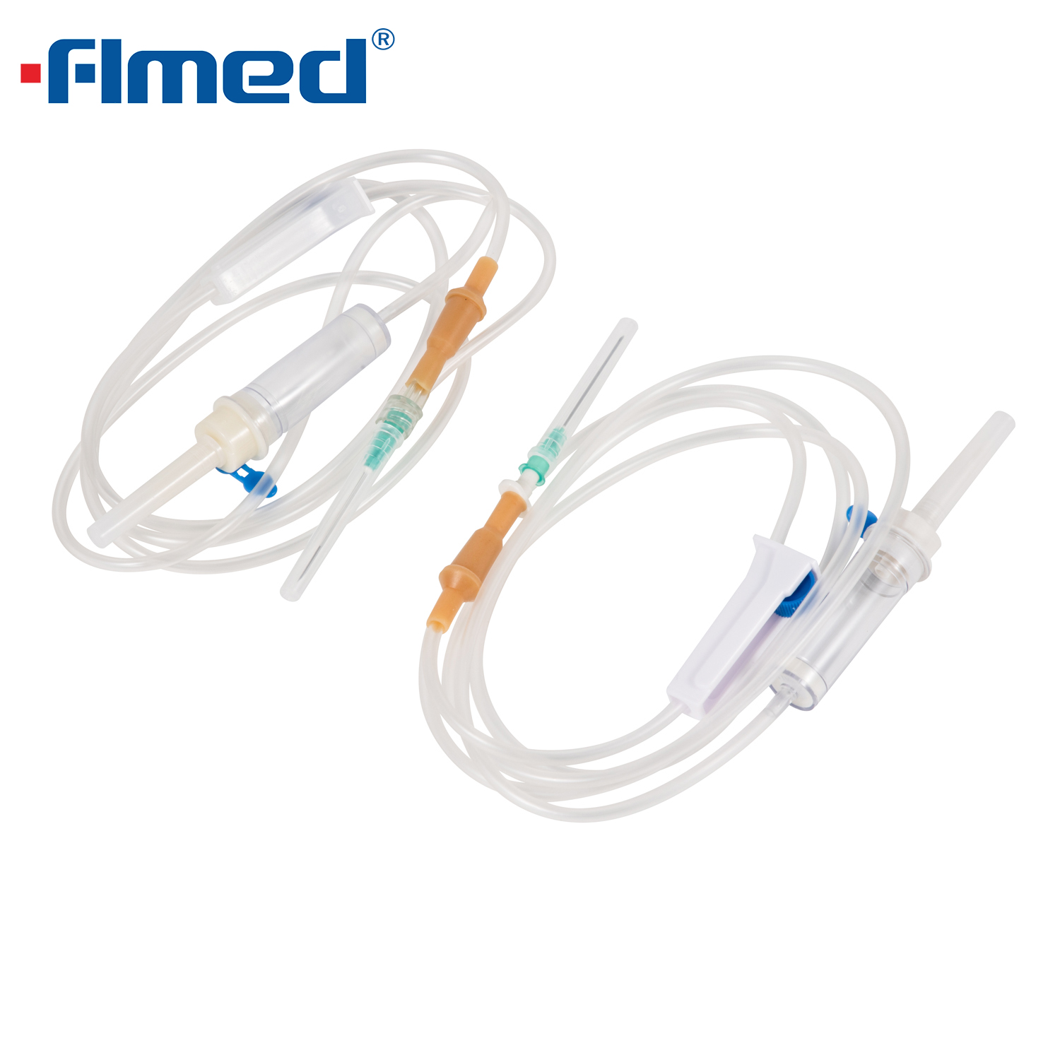 Disposable Infusion Set IV Set with Needle Luer Lock 150cm from