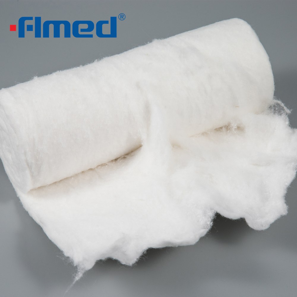 Disposable Medical Cotton Wool Roll for Cleaning Wounds - China Cotton Wool  Roll, Absorbent Cotton Wool