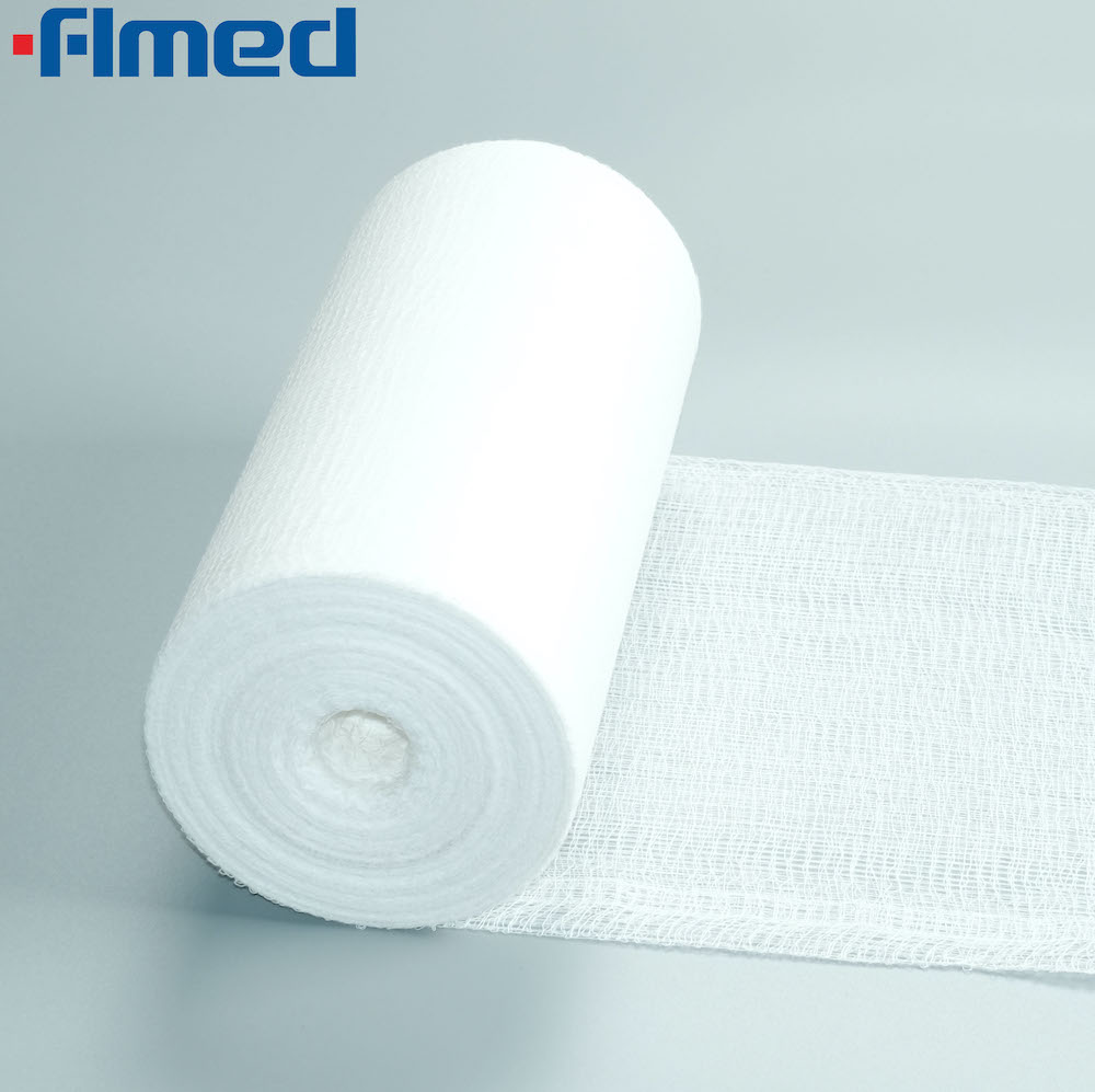 4-ply Absorbent Gauze Roll 36 inches*100 yards medical gauze roll absorbent gauze  roll from China manufacturer - Forlong Medical