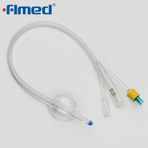 Disposable Medical 3 Way or 2 Way Smooth Silicone Foley Urinary Catheter  with Balloon - China Silicone Foley Catheter, Foley Catheter Silicone