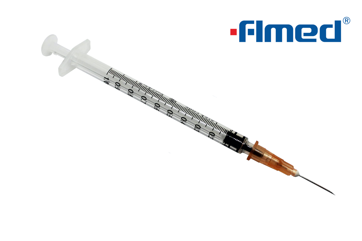 2.5ml Syringe With Needle-25g 1 Inch Needle, Disposable Individual