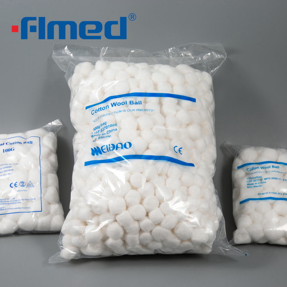 Medcial Cotton Balls Non-Sterile from China manufacturer - Forlong