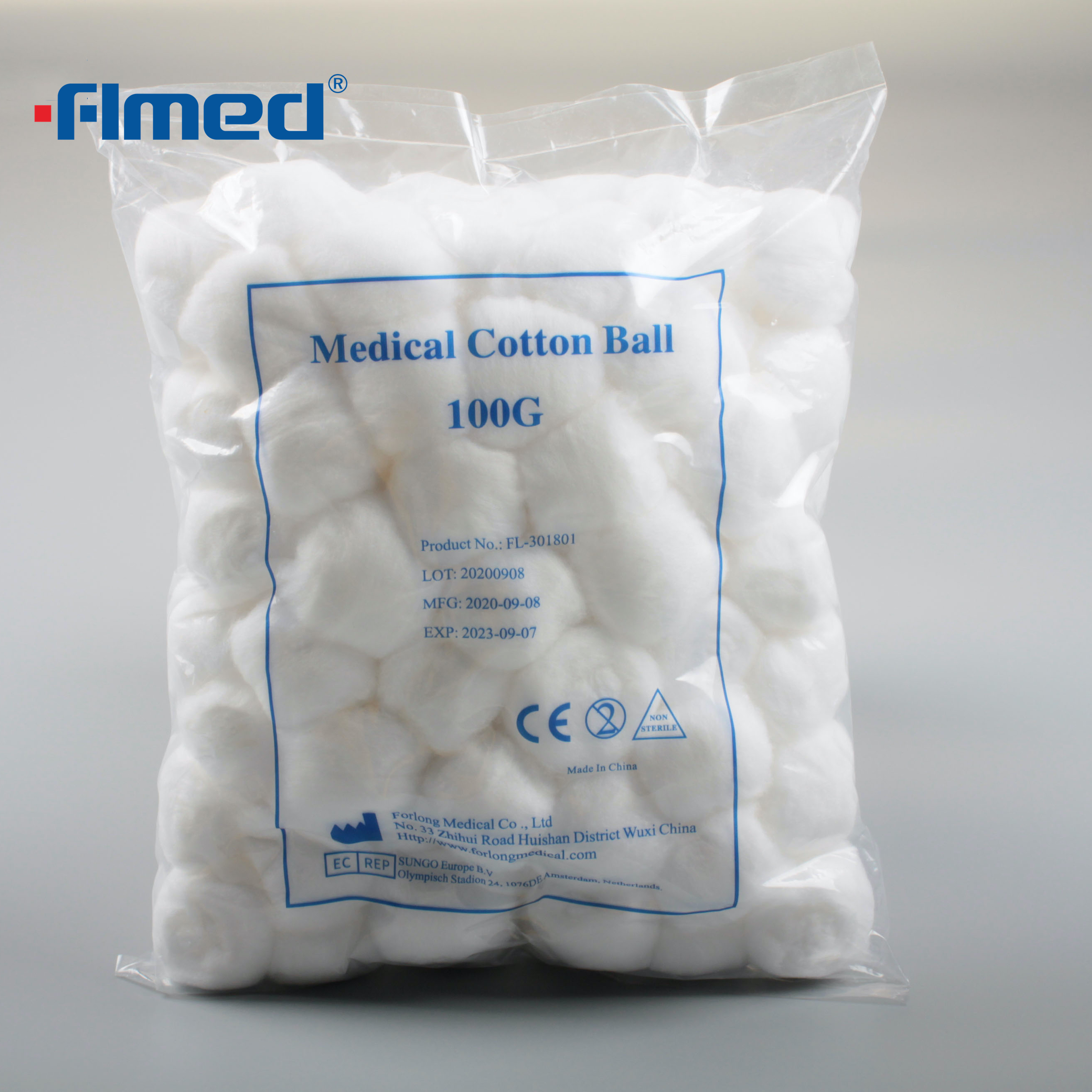 Disposable Medical Cotton Wool Ball - China Cotton Ball, Medical